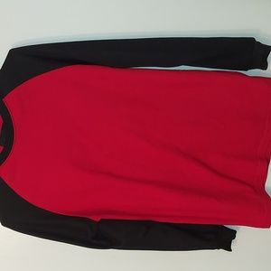 Men's long sleeved pullover (Baseball style)